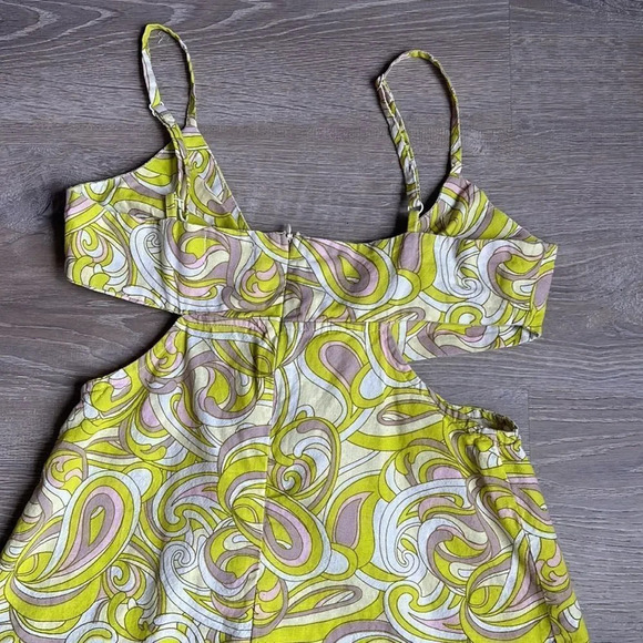 ASOS '60s Swirl Cutout Mini Sundress - Picture 11 of 13